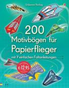 200 Motivbögen für Papierflieger - Taschenbuch