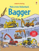 Sam Taplin: Mein erstes Stickerbuch: Bagger - Taschenbuch