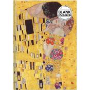 Premium Notizbuch - Klimt The Kiss, blanko, A5