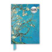 Premium Notizbuch Vincent van Gogh, Mandelbaum in Blüte A5 mit Magnetverschluss bunt