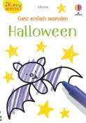 Kirsteen Robson: Kleine Kreativ-Werkstatt - Ganz einfach ausmalen: Halloween - Taschenbuch