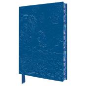 FLAME TREE PUBLISHING Notizbuch Van Gogh: The Starry Night 176 Seiten blau