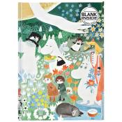 Notizbuch Moomin: Dangerous Journey A5 176 Seiten blanko bunt