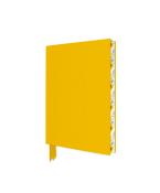 Notizbuch Exquisit mit Softcover A6 176 Seiten liniert sonnengelb