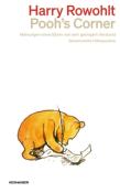 Buchcover von 'Pooh's Corner' von Harry Rowohlt. Illustration eines Bären, der schreibt.