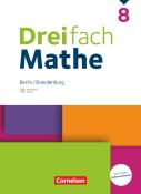 Dreifach Mathe - Berlin und Brandenburg - 8. Schuljahr - gebunden