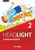 English G Headlight - Allgemeine Ausgabe - Band 2: 6. Schuljahr, Grammarmaster mit Lösungen - Taschenbuch