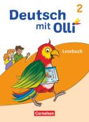 Carola Haut-Grzonkowski: Deutsch mit Olli - Lesen 2-4 - Ausgabe 2021 - 2. Schuljahr Lesebuch - Mit Lesetagebuch - Taschenbuch