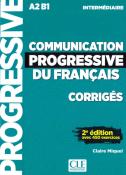 Communication progressive du français, Niveau intermédiaire, Corrigés + mp3-CD + Online - Taschenbuch