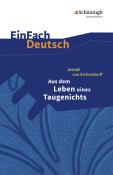 Joseph von Eichendorff: EinFach Deutsch Textausgaben - Taschenbuch