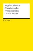 Buchcover mit gelbem Hintergrund. Titel: Angelus Silesius, Cherubinischer Wandersmann, Kritische Ausgabe.