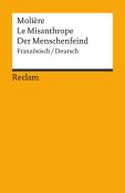 Molière: Le Misanthrope /Der Menschenfeind. Franz. /Dt. - Taschenbuch