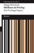 Peggy McIntosh: Weißsein als Privileg. Die Privilege Papers. [Was bedeutet das alles?] - Taschenbuch