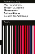 Theodor W. Adorno: Elemente des Antisemitismus. Grenzen der Aufklärung - Taschenbuch