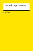 Deutsche Aphorismen - Taschenbuch