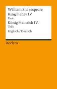 William Shakespeare: King Henry IV, Part 1 / Heinrich IV., Teil 1. Englisch/Deutsch. Pt./Bd.1 - Taschenbuch