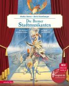 Marko Simsa: Die Bremer Stadtmusikanten (Das musikalische Bilderbuch mit CD und zum Streamen) - gebunden