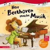 Marko Simsa: Herr Beethoven macht Musik (Mein erstes Musikbilderbuch mit CD und zum Streamen) - gebunden