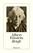 Buchcover mit dem Titel 'Albert Einstein Briefe'. Bild von einem älteren Mann mit grauen Haaren.