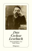 Buchcover mit dem Titel 'Das Čechov Lesebuch'. Abbildung eines Mannes mit Bart und nachdenklichem Ausdruck.
