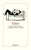 Buchcover mit dem Titel Vaeter. Illustration von zwei Personen auf einer Couch.