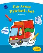 Anita Engelen: Das Arena Prickel-Set. Fahrzeuge - Taschenbuch