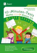 Gabriele Pfannmüller: 10-Minuten-Tests Mathematik - Klasse 3-4 - geheftet