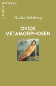 Buchcover mit dem Titel 'Ovids Metamorphosen'. Hintergrund in grün, Bild eines männlichen Charakters.