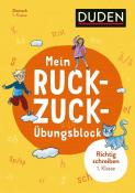 Beate Schreiber: Mein Ruckzuck-Übungsblock Richtig schreiben 1. Klasse - Taschenbuch