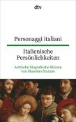 Massimo Marano: Personaggi italiani. Italienische Persönlichkeiten - Taschenbuch