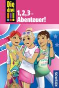 Henriette Wich: Die drei !!! - 1,2,3 Abenteuer, m. Audio-CD - gebunden