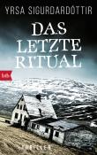 Yrsa Sigurdardóttir: Das letzte Ritual - Taschenbuch