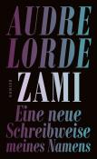 Audre Lorde: Zami - gebunden