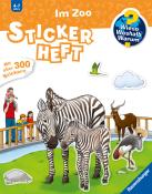 Wieso? Weshalb? Warum? Stickerheft: Im Zoo - Taschenbuch