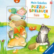Frauke Nahrgang: Mein liebstes Puzzle-Spielbuch - Tiere