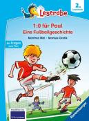 Manfred Mai: 1:0 für Paul! Eine Fußballgeschichte - Leserabe ab 2. Klasse - Erstlesebuch für Kinder ab 7 Jahren - gebunden