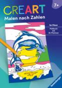 CreArt Malen nach Zahlen ab 7: Im Meer - Taschenbuch