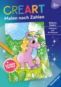 CreArt Malen nach Zahlen ab 5 - Zauberpapier: Einhorn Zauber - Taschenbuch