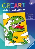 Ravensburger CreArt Malen nach Zahlen ab 5 Dinosaurier - 24 Motive - Taschenbuch