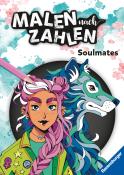Ravensburger Malen nach Zahlen Soulmates - Manga - Anime - 32 Motive abgestimmt auf Buntstiftsets mit 24 Farben (Stifte nicht enthalten) - Für Fortgeschrittene - Taschenbuch