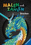 Ravensburger Malen nach Zahlen Drachen - 32 Motive abgestimmt auf Buntstiftsets mit 24 Farben (Stifte nicht enthalten) - Malbuch mit nummerierten Ausmalfeldern für fortgeschrittene Fans der - Taschenbuch