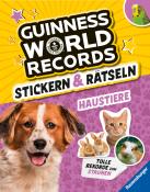Eddi Adler: Guinness World Records Stickern und Rätseln: Haustiere - ein rekordverdächtiger Rätsel- und Stickerspaß mit Hund, Katze und Co. - Taschenbuch