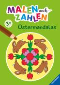 Ravensburger Malen nach Zahlen ab 3 Jahren Ostermandalas - 24 Motive - Malheft für Kinder - Nummerierte Ausmalfelder - Taschenbuch