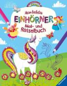 Ravensburger Mein liebstes Einhörner-Mal- und Rätselbuch ab 6 Jahre, Malbuch für Mädchen und Jungen - Taschenbuch