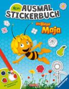 Mein Ausmalstickerbuch: Die Biene Maja - Taschenbuch