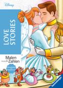 Disney - Malen nach Zahlen: Love Stories - Taschenbuch