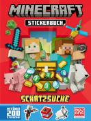 Mojang AB: Minecraft Stickerbuch Schatzsuche - Taschenbuch