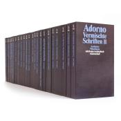 Theodor W. Adorno: Gesammelte Schriften in 20 Bänden, 20 Teile - Taschenbuch