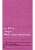 Max Frisch: Don Juan oder Die Liebe zur Geometrie - Taschenbuch