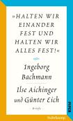 Ilse Aichinger: Salzburger Bachmann Edition - »halten wir einander fest und halten wir alles fest!« - gebunden